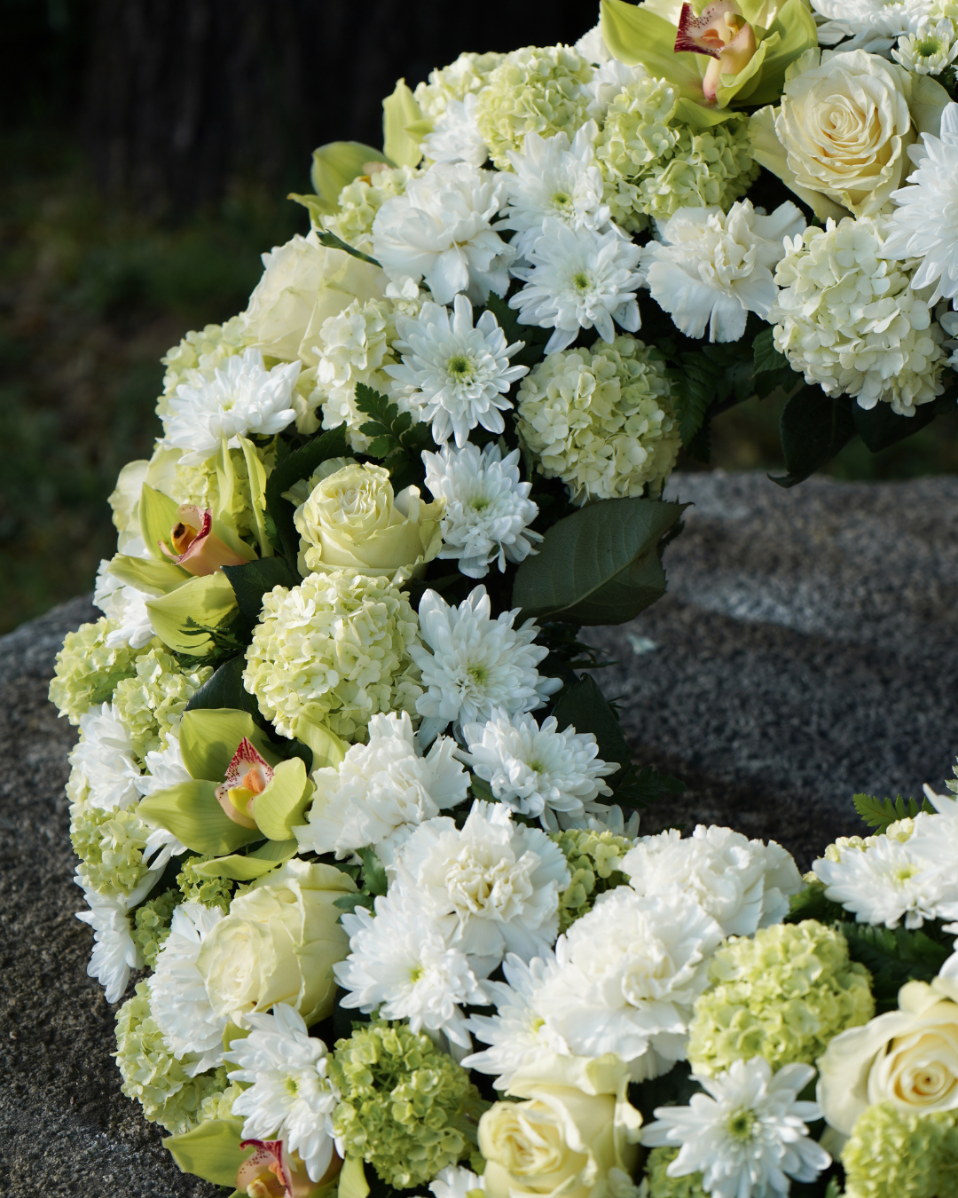 Coroa Fúnebre Elegante